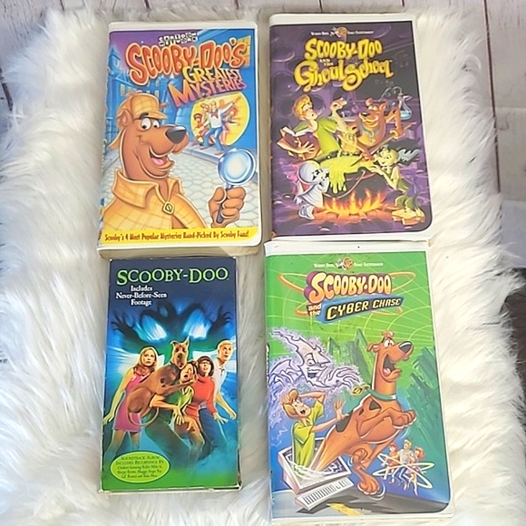 Vintage 90s Y2K Scooby-Doo VHS Cassette Tape Bundle of Four Collectible Rare - Picture 2 of 16